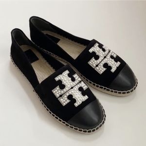 ❤Tory Burch pearl embossed espadrille